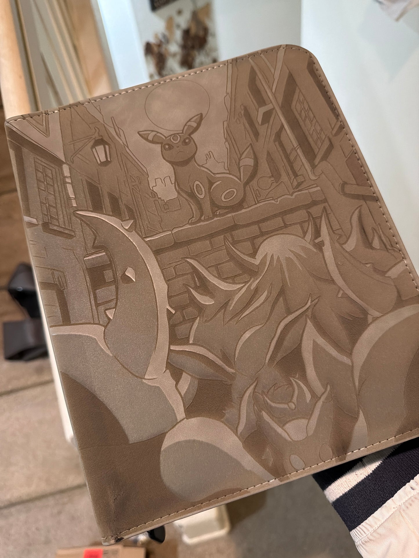 4 Pocket Top Loader Engraved Binder