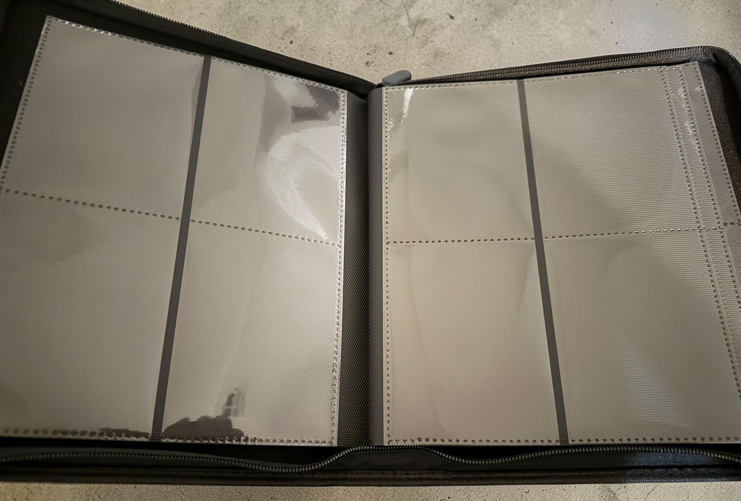 4 Pocket Top Loader Engraved Binder