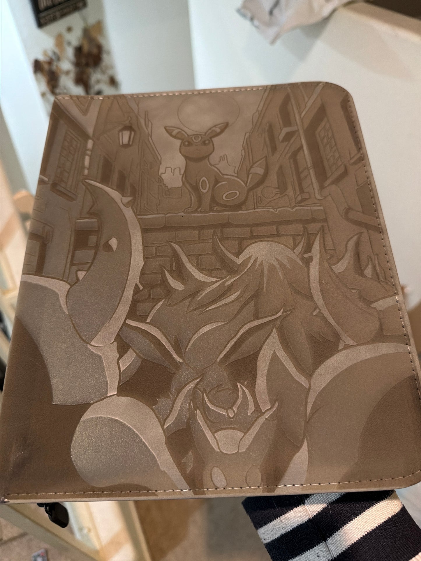 4 Pocket Top Loader Engraved Binder