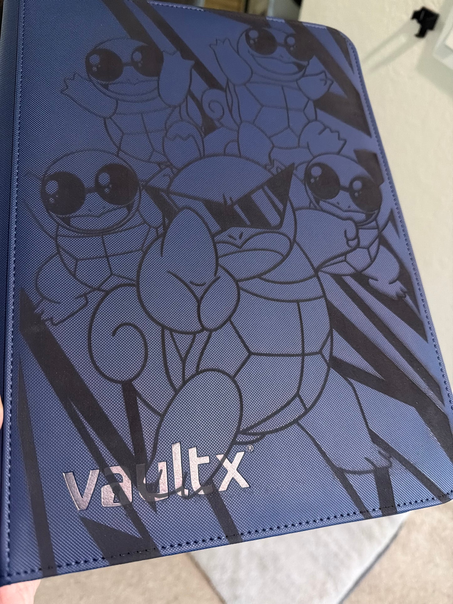 9 Pocket Customized VaultX Binder Engraving