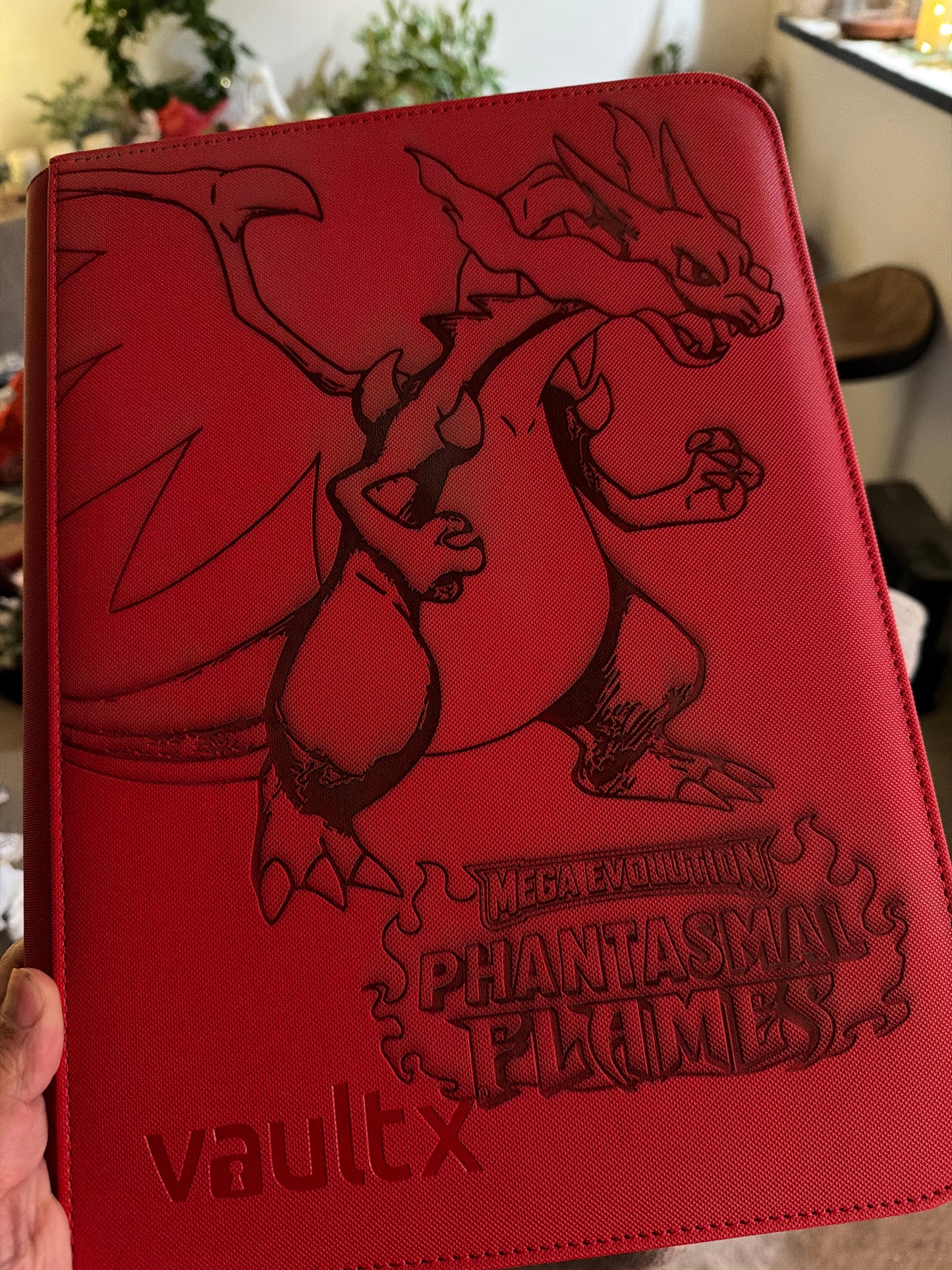 9 Pocket Customized VaultX Binder Engraving